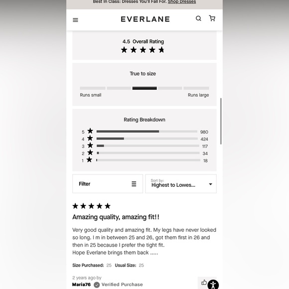 Everlane Kick Crop Jeans 32 - Picture 10 of 10